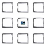 3-1113625-0-2-1 Mega Link Italian Charm (9 pack)
