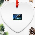 3-1113625-0-2-1 Heart Ornament (Two Sides)