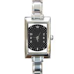 28 Rectangular Italian Charm Watch