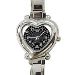 28 Heart Italian Charm Watch