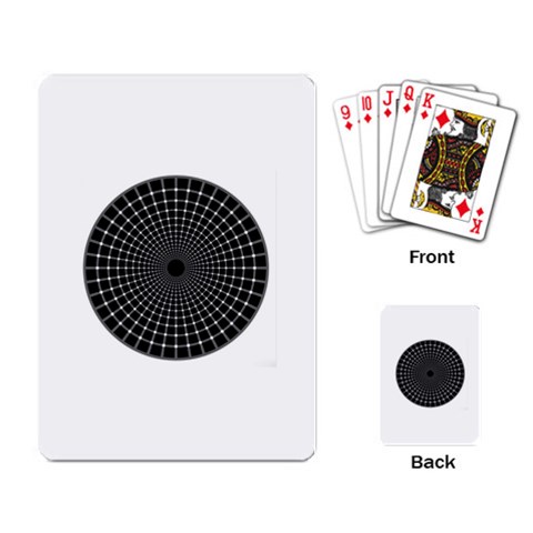28 Playing Cards Single Design from ArtsNow.com Back