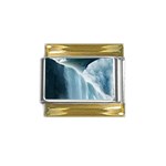 32 Gold Trim Italian Charm (9mm)