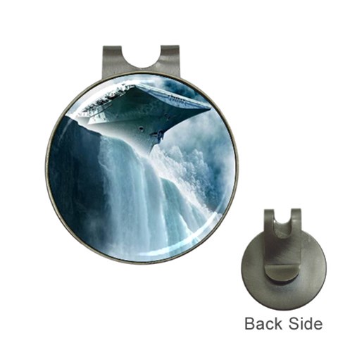 32 Golf Ball Marker Hat Clip from ArtsNow.com Front
