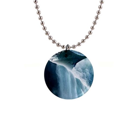 32 1  Button Necklace from ArtsNow.com Front