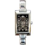1 Rectangular Italian Charm Watch