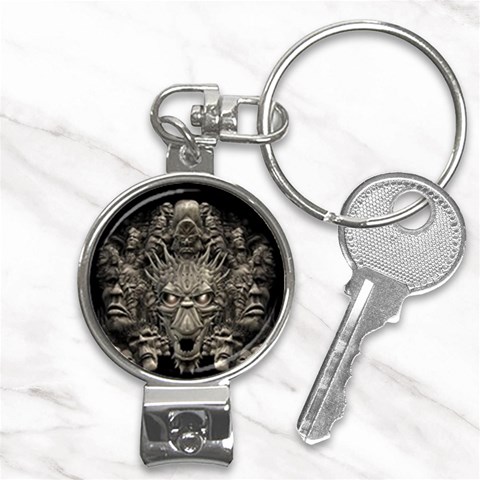 1 Nail Clippers Key Chain from ArtsNow.com Front