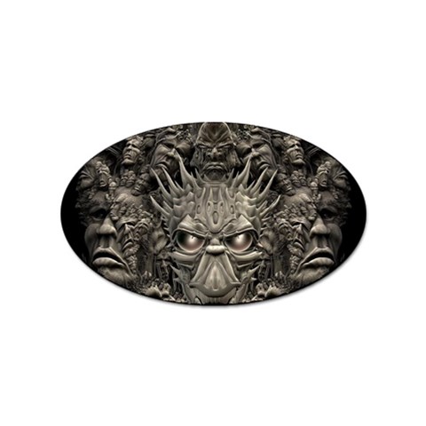 1 Sticker (Oval) from ArtsNow.com Front