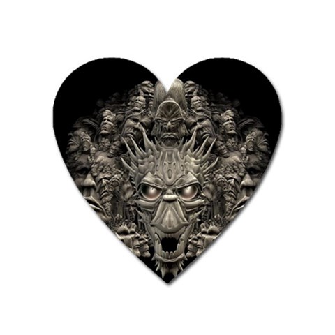 1 Magnet (Heart) from ArtsNow.com Front