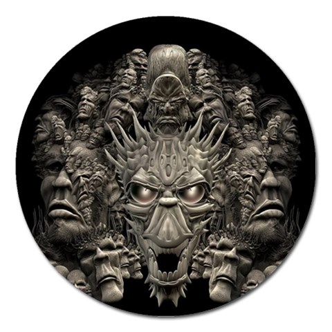 1 Magnet 5  (Round) from ArtsNow.com Front