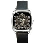 1 Square Metal Watch