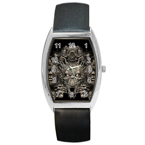 1 Barrel Style Metal Watch from ArtsNow.com Front
