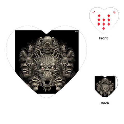 1 Playing Cards (Heart) from ArtsNow.com Front