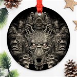 1 Round Ornament (Two Sides)