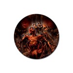 3 Rubber Round Coaster (4 pack)