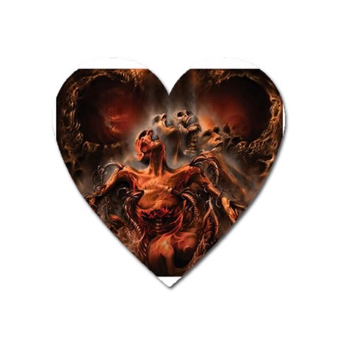 3 Magnet (Heart) from ArtsNow.com Front