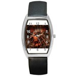 3 Barrel Style Metal Watch