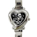 5 Heart Italian Charm Watch