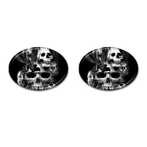 5 Cufflinks (Oval) from ArtsNow.com Front(Pair)