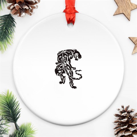 tiger16457 Ornament (Round) from ArtsNow.com Front