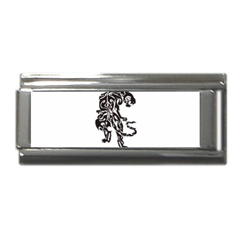 tiger16457 Superlink Italian Charm (9mm) from ArtsNow.com Front