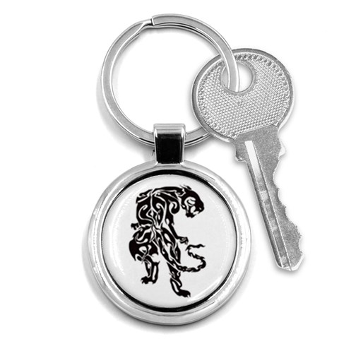 tiger16457 Key Chain (Round) from ArtsNow.com Front
