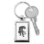 tiger16457 Key Chain (Rectangle)