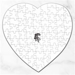 tiger16457 Jigsaw Puzzle (Heart)