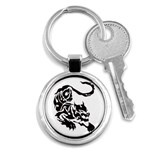 tiger16455 Key Chain (Round)
