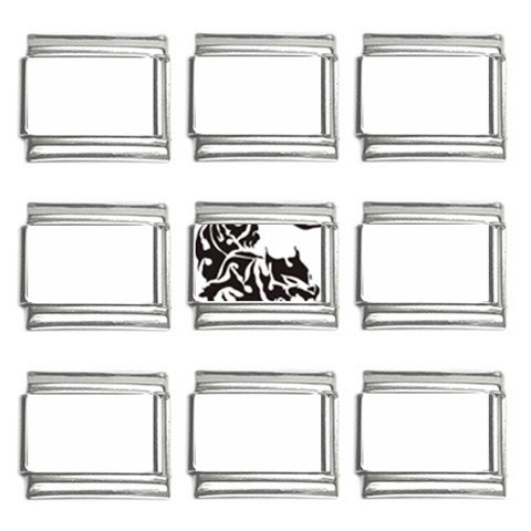 tiger16455 9mm Italian Charm (9 pack) from ArtsNow.com Front