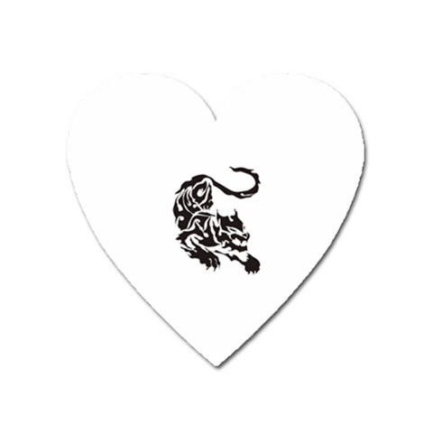 tiger16455 Magnet (Heart) from ArtsNow.com Front