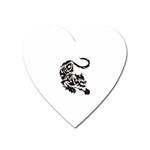 tiger16455 Magnet (Heart)