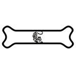 tiger16455 Magnet (Dog Bone)