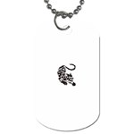 tiger16455 Dog Tag (One Side)
