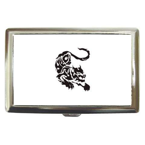 tiger16455 Cigarette Money Case from ArtsNow.com Front