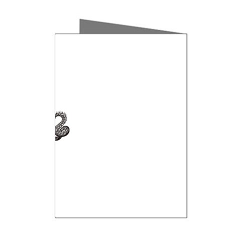 snake15872 Mini Greeting Cards (Pkg of 8) from ArtsNow.com Left