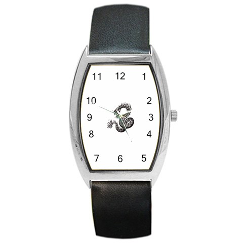 snake15872 Barrel Style Metal Watch from ArtsNow.com Front