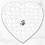 snake15872 Jigsaw Puzzle (Heart)