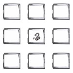 snake15872 Mega Link Italian Charm (9 pack)