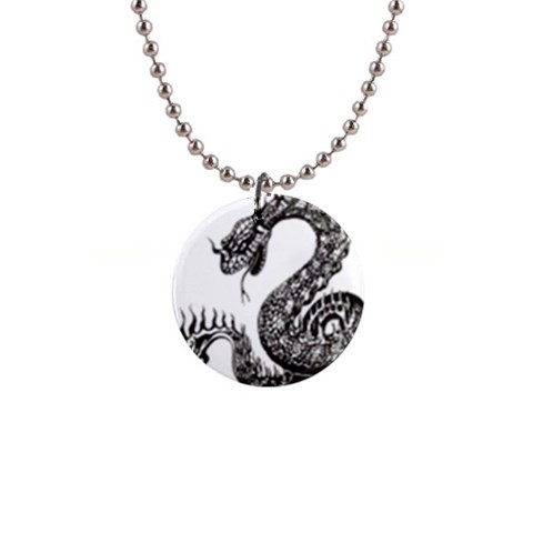 snake15872 1  Button Necklace from ArtsNow.com Front