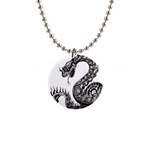 snake15872 1  Button Necklace