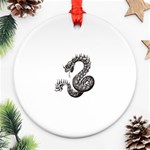 snake15872 Round Ornament (Two Sides)