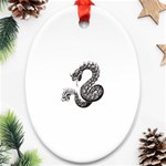 snake15872 Oval Ornament (Two Sides)