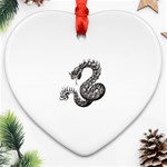 snake15872 Heart Ornament (Two Sides)