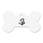 snake15872 Dog Tag Bone (One Side)