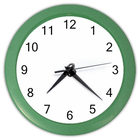 snake15872 Color Wall Clock from ArtsNow.com Front