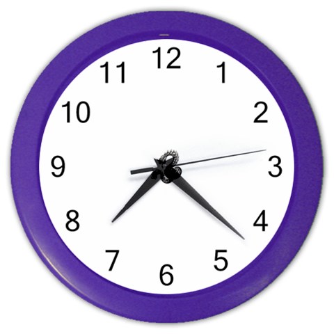 snake15872 Color Wall Clock from ArtsNow.com Front