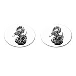 snake15873 Cufflinks (Oval)