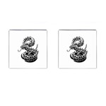 snake15873 Cufflinks (Square)