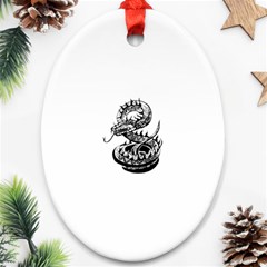 snake15873 Oval Ornament (Two Sides) from ArtsNow.com Front