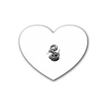 snake15873 Rubber Coaster (Heart)